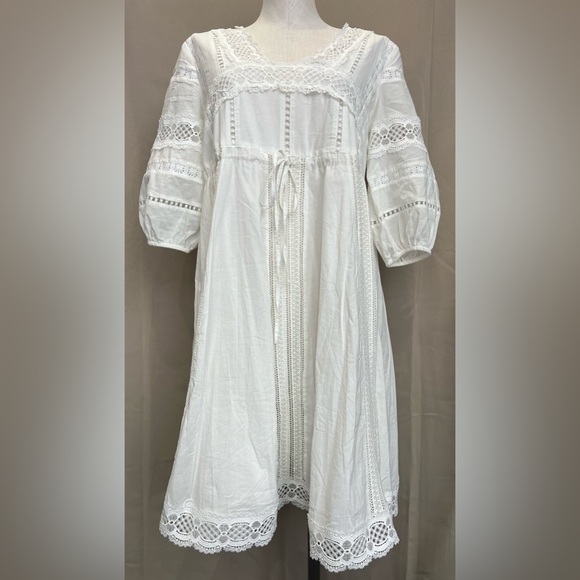 Eri + Ali Dresses & Skirts - NWT Eri + Ali By Anthropologie White Lace Dress